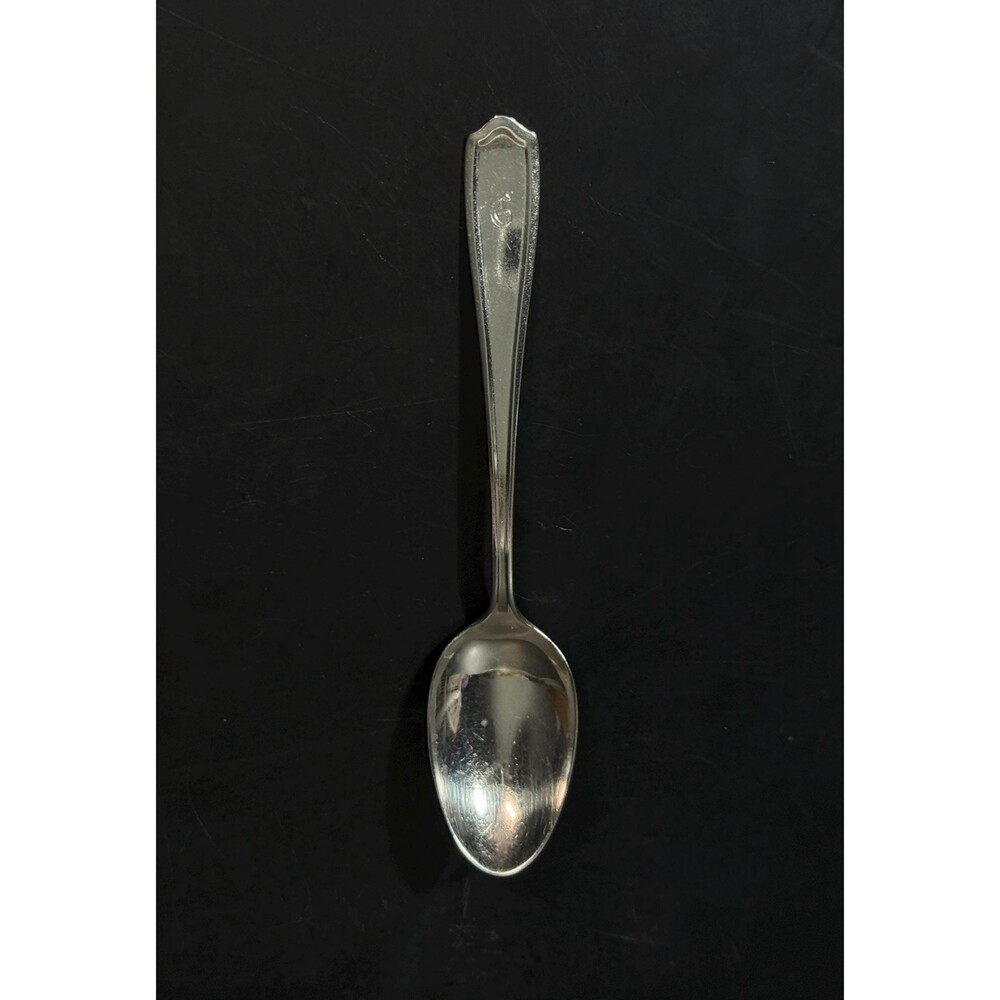 Antique R. Wallace & Sons Sterling Silver Teaspoon Monogram G 1911